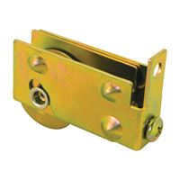 Prime-Line D 1540 Roller Assembly, 1-1/8 in Dia Roller, 5/16 in W Roller, Steel, 1-Roller, F-Tab Mounting 