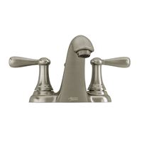 American Standard Marquette Series 7764SF Bathroom Faucet, 1.5 gpm, 2-Faucet Handle, Metal, Chrome Plated, Lever Handle 