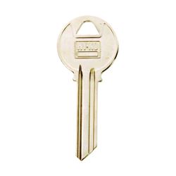 Hy-Ko 11010Y78 Key Blank, Brass, Nickel, For: Yale Cabinet, House Locks and Padlocks, Pack of 10 