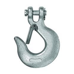 Campbell T9700524 Clevis Slip Hook with Latch, 5/16 in, 3900 lb Working Load, 43 Grade, Steel, Zinc 