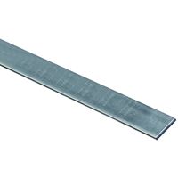 Stanley Hardware 4015BC Series N180-026 Solid Flat, 1 in W, 48 in L, 0.12 in Thick, Galvanized Steel, G40 Grade 
