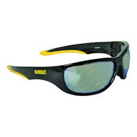 DeWALT DPG94-6C Safety Glasses, Anti-Fog Lens, Full Frame, Plastic Frame, Black Frame 