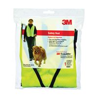 3M TEKK Protection 94601-80030T Safety Vest, One-Size, Fabric, Fluorescent Yellow 