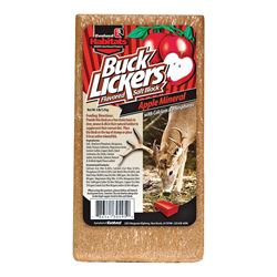 Evolved Habitats Buck Lickers EVO30495 Mineral Block, Apple Flavor, 4 lb Shrink Wrap 6 Pack 