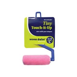 RollerLite Tiny Touch-It-Up 3RL-MT025 Mini Roller Assembly, 1/4 in Nap, Dralon Cover, Plastic Handle, 3 in L Roller 