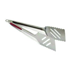 GrillPro 40240 Turner/Tong Combination, 16 in L, Stainless Steel, Silver 