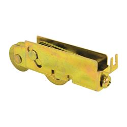 Prime-Line D 1551 Roller Assembly, 1-1/8 in Dia Roller, 5/16 in W Roller, Steel, 2-Roller, C-Tab Mounting 