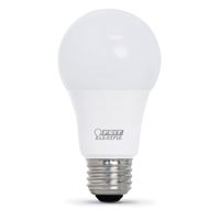 Feit Electric OM60/950CA10K/4 LED Bulb, General Purpose, A19 Lamp, 60 W Equivalent, E26 Lamp Base, Daylight Light 