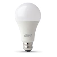 Feit Electric OM100/930CA10K/2 LED Bulb, General Purpose, A21 Lamp, 100 W Equivalent, E26 Lamp Base, Bright White Light 