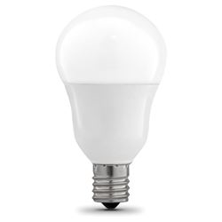 Feit Electric BPA1560N/927CA/2 LED Bulb, General Purpose, A15 Lamp, 60 W Equivalent, E26 Lamp Base, Dimmable, White 