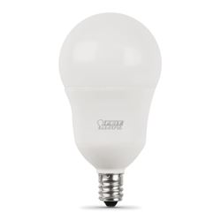 Feit Electric BPA1560C/927CA/2 LED Bulb, General Purpose, A15 Lamp, 60 W Equivalent, E12 Lamp Base, Dimmable, Frosted 
