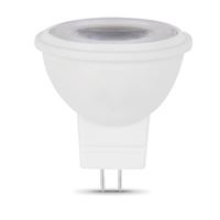 Feit Electric BPFTD/930CA LED Bulb, Track/Recessed, MR11 Lamp, 20 W Equivalent, GU4 Lamp Base, Dimmable, Clear 