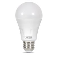 Feit Electric BPA19/B/LASER/LED LED Bulb, General Purpose, A19 Lamp, 40 W Equivalent, E26 Lamp Base, 3000 K Color Temp 4 Pack 