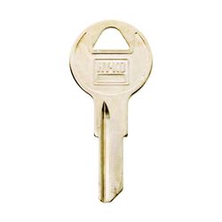 Hy-Ko 11010Y103 Key Blank, Brass, Nickel, For: Yale Cabinet, House Locks and Padlocks, Pack of 10 