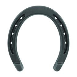 Diamond Farrier DC0HB Horseshoe, 1/4 in Thick, #0, Steel 