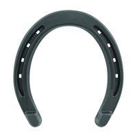 Diamond Farrier DC0HB Horseshoe, 1/4 in Thick, #0, Steel 