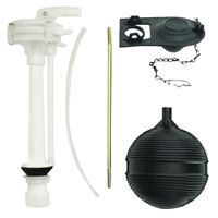 ProSource Economy Toilet Tank Repair Kit, 1 Set-Piece, Black/White 