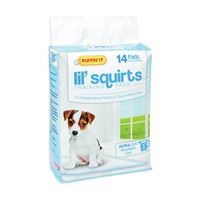 RuffinIt Lil Squirts 82014 Dog Training Pad, 22 in L, 21 in W, Cotton/Plastic 
