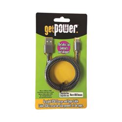 GetPower GP-USB-BRM USB Charging and Sync Cable, 3 ft L 