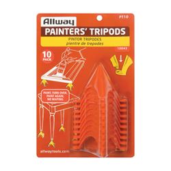 ALLWAY TOOLS PT10 Painters Tripod, Celcon Polyoxymethylene 6 Pack 