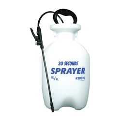 30 SECONDS 30SS Tank Sprayer, 1 gal Spray Bottle, White 