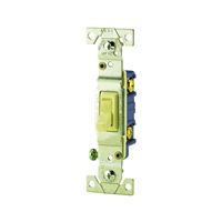 Eaton Wiring Devices C1301-7V Toggle Switch, 15 A, 120 V, Push-In Terminal, 5-20R, Polycarbonate Housing Material 