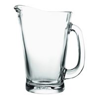 Anchor Hocking 81275 Beer Wagon Pitcher, 55 oz Capacity, Glass, Clear 6 Pack 