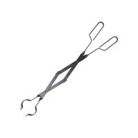 Simple Spaces A701BK-C Fireplace Tongs, 26 in L 