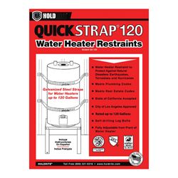 Holdrite Quick Strap Series QS-120 Water Heater Strap, Steel, For: Up to 120 gal Water Heaters 