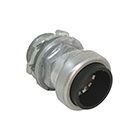 Southwire SIMPush 65071103 Conduit Box Connector, 3/4 in Push-In, 1.31 in OD, Metal 