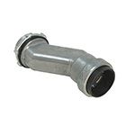 Southwire SIMPush 65072601 Offset Conduit Connector, 1/2 in Push-In, 1.33 in OD, Metal 