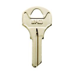 Hy-Ko 11010CO26 Key Blank, Brass, Nickel, For: Corbin Russwin Cabinet, House Locks and Padlocks, Pack of 10 