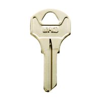 Hy-Ko 11010CO26 Key Blank, Brass, Nickel, For: Corbin Russwin Cabinet, House Locks and Padlocks, Pack of 10 