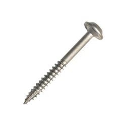Kreg SML-C150-500 Pocket-Hole Screw, #8 Thread, 1-1/2 in L, Coarse Thread, Maxi-Loc Head, Square Drive, Carbon Steel 