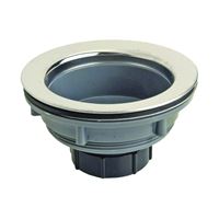 Danco 88287 Basket Strainer Assembly, 3-1/2 in Dia, Plastic, Chrome, For: 3-1/2 in Drain Opening Sink 
