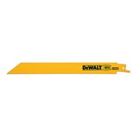 DeWALT DW4813B25 Reciprocating Saw Blade, 3/4 in W, 6 in L, 24 TPI, Pack of 25 