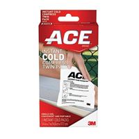 ACE 207514 Instant Cold Compress, 2-Piece, White 