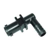 Green Leaf Y8231003 Dry Boom Nozzle Body Elbow, 1/2 in, Quick x Hose Barb, 7 psi Pressure, EPDM Rubber 