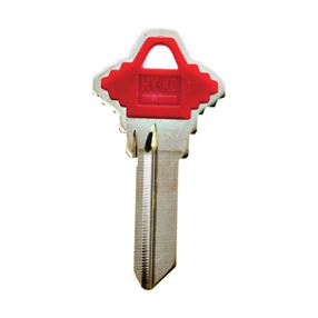 Hy-Ko 13005SC1PR Key Blank, Brass/Plastic, For: Schlage Cabinet, House Locks and Padlocks, Pack of 5