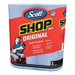 Scott 75040 Shop Towel, Paper, Blue 