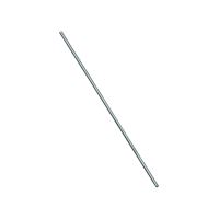 Stanley Hardware N179-408 Threaded Rod, #10-24 Thread, 24 in L, A Grade, Steel, Zinc, UNC Thread 