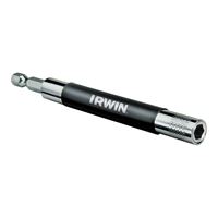 Irwin 3555531C Screw with Retracting Sleeve, 1/4 in Drive, Hex Drive, 1/4 in Shank, Hex Shank, Steel 