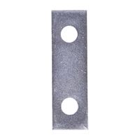 ProSource MP-Z02-013L Mending Plate, 2 in L, 5/8 in W, Steel, Screw Mounting, Pack of 20 