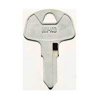 Hy-Ko 11010HD57 Key Blank, Brass, Nickel, For: Honda Vehicle Locks, Pack of 10