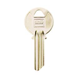 Hy-Ko 11010Y3 Key Blank, Brass, Nickel, For: Yale Cabinet, House Locks and Padlocks, Pack of 10 