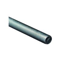 Stanley Hardware N179-572 Threaded Rod, 1-8 Thread, 36 in L, A Grade, Steel, Zinc, UNC Thread 