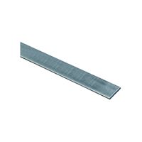 Stanley Hardware 4015BC Series N180-042 Solid Flat, 1 in W, 36 in L, 0.12 in Thick, Galvanized Steel, G40 Grade 