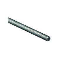 Stanley Hardware N179-523 Threaded Rod, 7/16-14 Thread, 36 in L, A Grade, Steel, Zinc, UNC Thread 