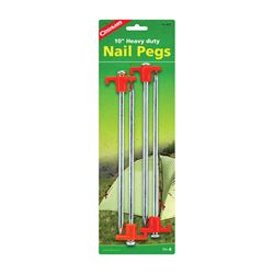 NAIL PEGS HVY DUTY 10 IN 4 PCK 