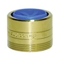 Danco 10478 Faucet Aerator, 15/16-27 x 55/64-27 Male x Female Thread, Brass, Polished Brass, 1.5 gpm 